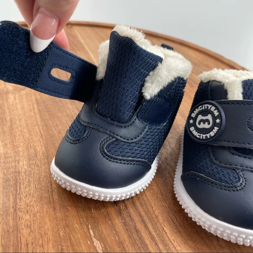 BMCiTYBM Baby Boy Girl Boots Winter Warm Shoes Lightweight size 1.5